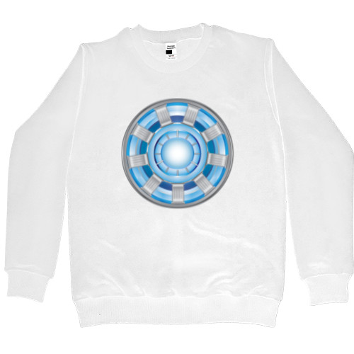 Men’s Premium Sweatshirt - Сердце Iron man 1 - Mfest