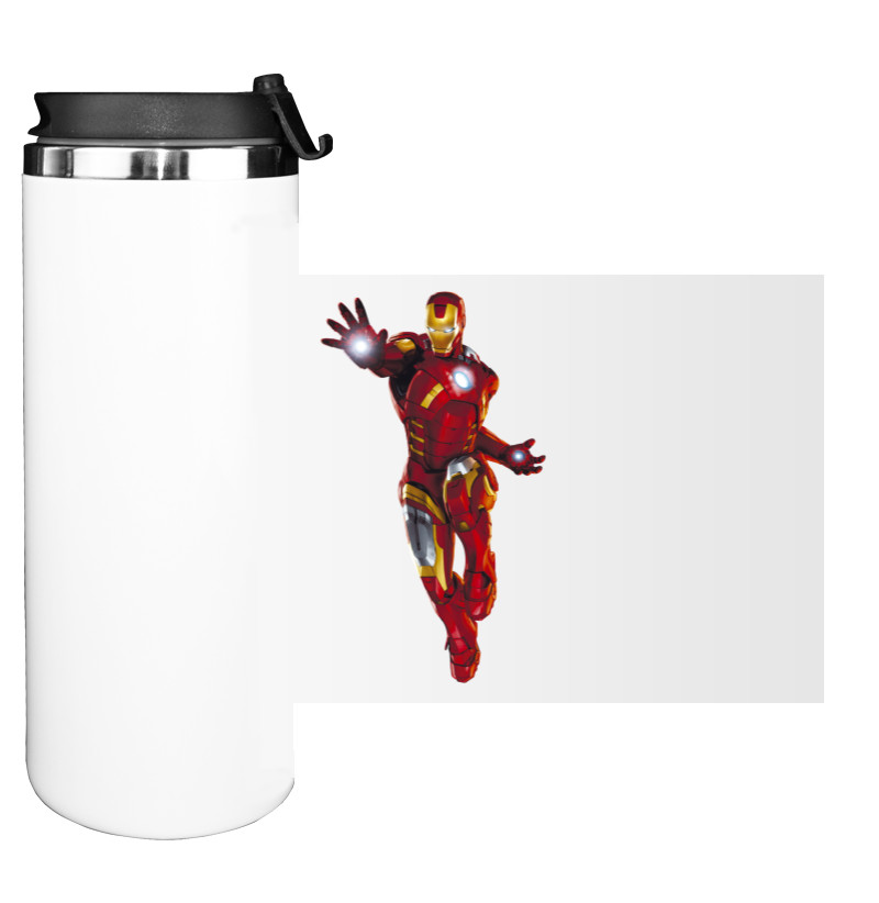 Water Bottle on Tumbler - Iron Man 10 - Mfest