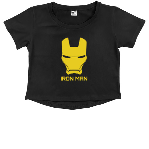 Kids' Premium Cropped T-Shirt - Iron Man 9 - Mfest