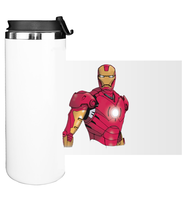 Water Bottle on Tumbler - Iron Man 6 - Mfest