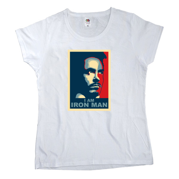 Women's T-shirt Fruit of the loom - Iron Man 3 - Mfest