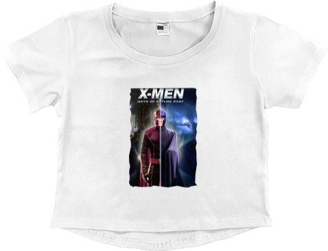 Women's Cropped Premium T-Shirt - X-men 3 - Mfest