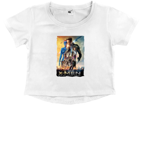 Kids' Premium Cropped T-Shirt - X-men 2 - Mfest