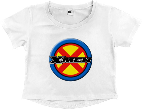 Women's Cropped Premium T-Shirt - X-men - Mfest