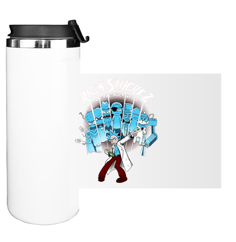 Water Bottle on Tumbler - Rick Vs - Mfest