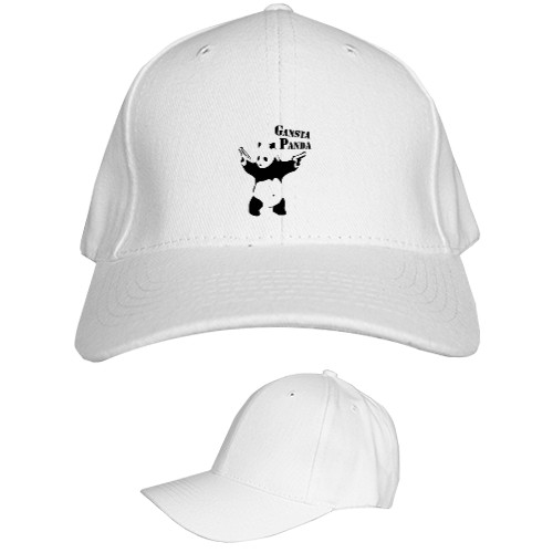 Kids' Baseball Cap 6-panel - панда - Mfest