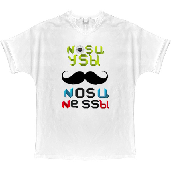 T-shirt Oversize - Носи усы - Mfest