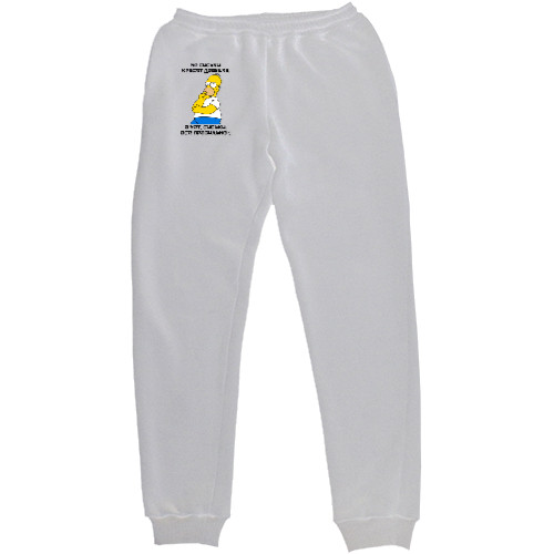 Women's Sweatpants - Не сиськи красят девушку - Mfest