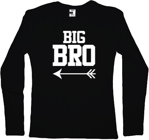 Women's Longsleeve Shirt - Big bro - Mfest