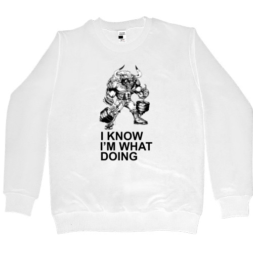 Women's Premium Sweatshirt - I know - Mfest