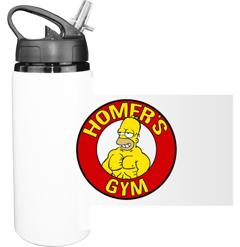 Бутылка для воды - Homer Gym - Mfest