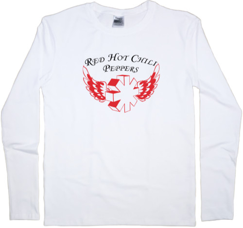 Men's Longsleeve Shirt - Red Hot Chili Peppers 2 печать - Mfest