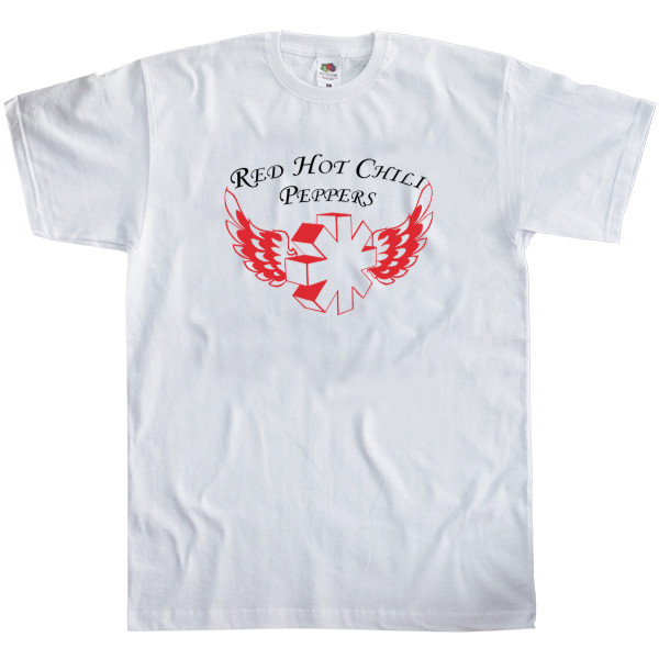 Kids' T-Shirt Fruit of the loom - Red Hot Chili Peppers 2 печать - Mfest