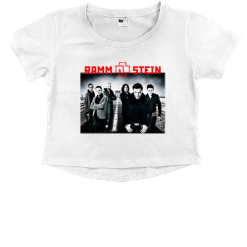 Kids' Premium Cropped T-Shirt - Rammstein 6 - Mfest