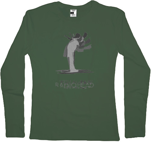 Women's Longsleeve Shirt - Radiohead  3 - Mfest