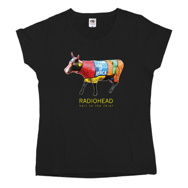 Women's T-shirt Fruit of the loom - Radiohead 2 - Mfest