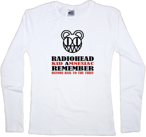 Women's Longsleeve Shirt - Radiohead  15 - Mfest