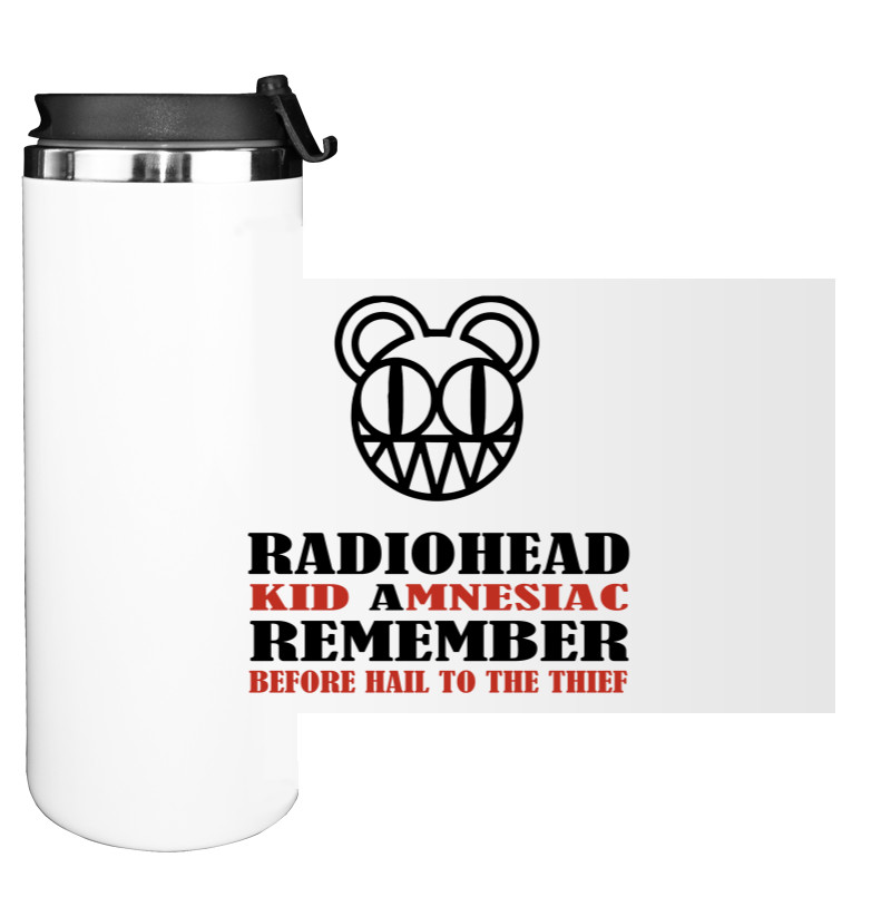 Water Bottle on Tumbler - Radiohead  15 - Mfest