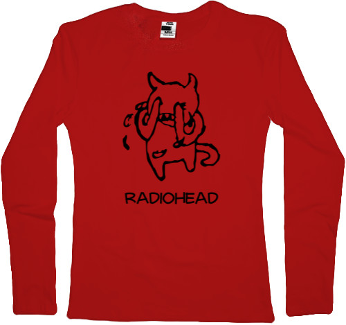 Women's Longsleeve Shirt - Radiohead  7 - Mfest