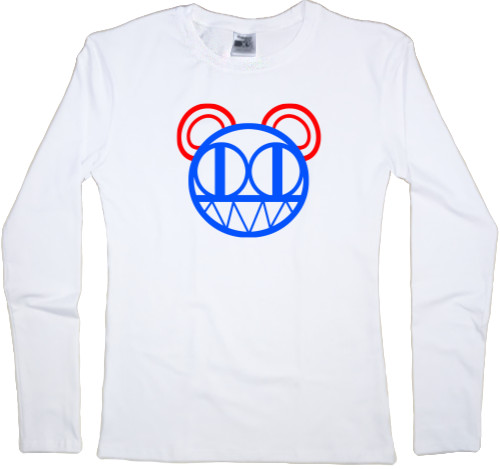 Women's Longsleeve Shirt - Radiohead logo 1 - Mfest