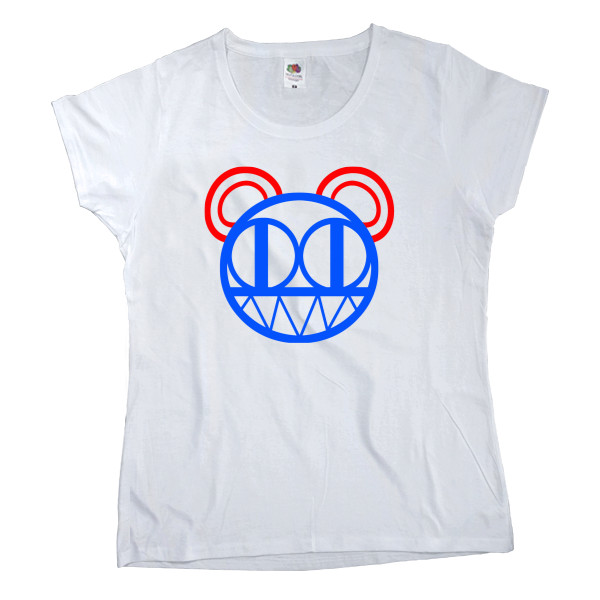 Women's T-shirt Fruit of the loom - Radiohead logo 1 - Mfest