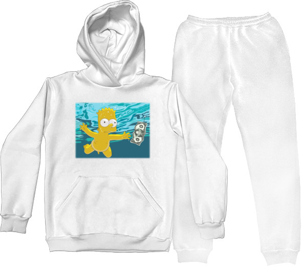 Sports suit for women - Nirvana Nevermind Bart - Mfest