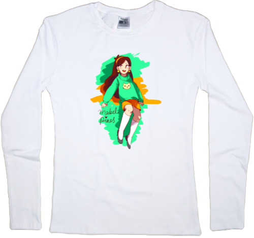 Women's Longsleeve Shirt - Gravity Falls Mable Pines - Mfest