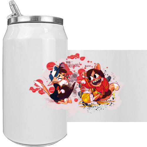 Aluminum Can - Gravity Falls Kido Kittys - Mfest