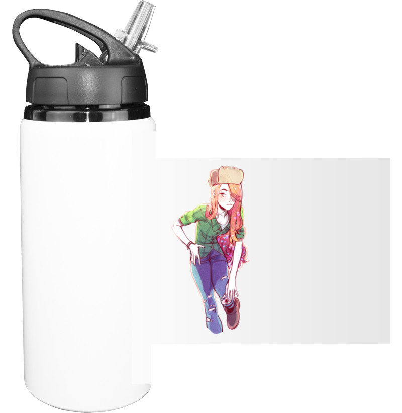 Sport Water Bottle - Gravity Falls Grownup Wendy - Mfest