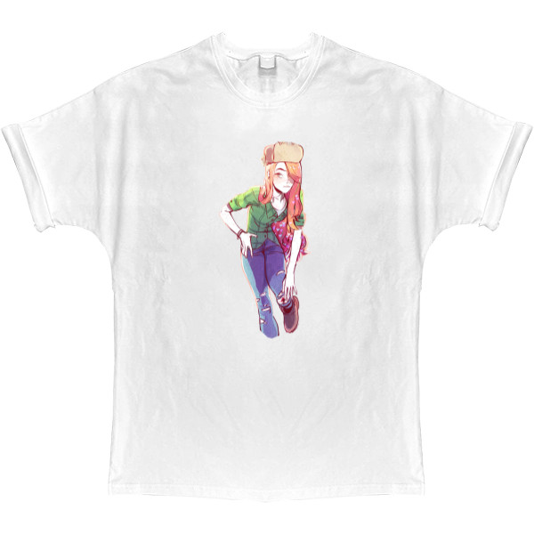 T-shirt Oversize - Gravity Falls Grownup Wendy - Mfest