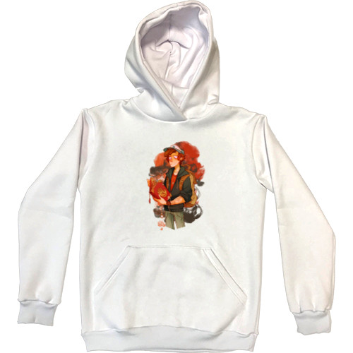 Kids' Premium Hoodie - Gravity Falls Grownup Dipper - Mfest