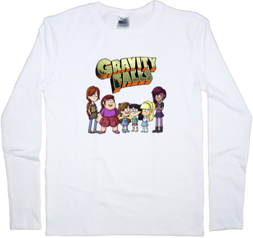 Men's Longsleeve Shirt - Gravity Falls Girls - Mfest