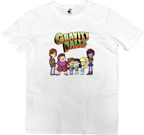 Men’s Premium T-Shirt - Gravity Falls Girls - Mfest