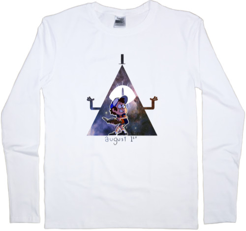 Men's Longsleeve Shirt - Gravity Falls August 1st - Mfest