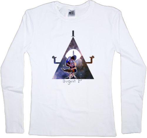 Women's Longsleeve Shirt - Gravity Falls August 1st - Mfest