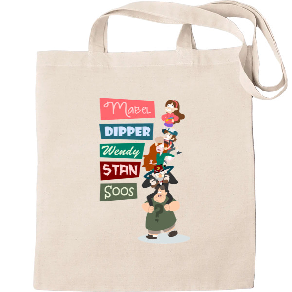 Tote Bag - Gravity Falls All in One - Mfest