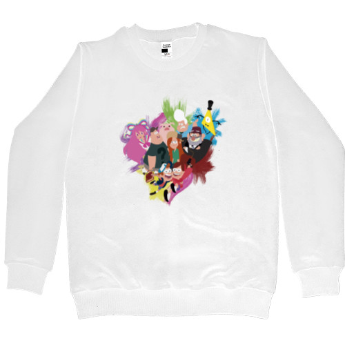 Men’s Premium Sweatshirt - Gravity Falls Adventurers - Mfest