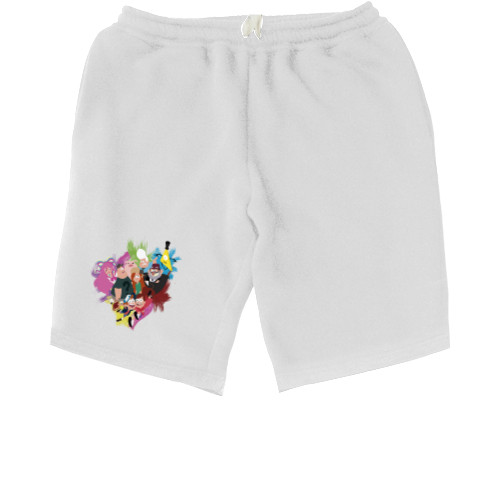 Men's Shorts - Gravity Falls Adventurers - Mfest