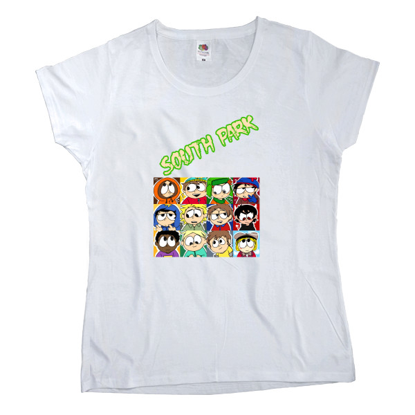 Women's T-shirt Fruit of the loom - South Park 11 - Mfest