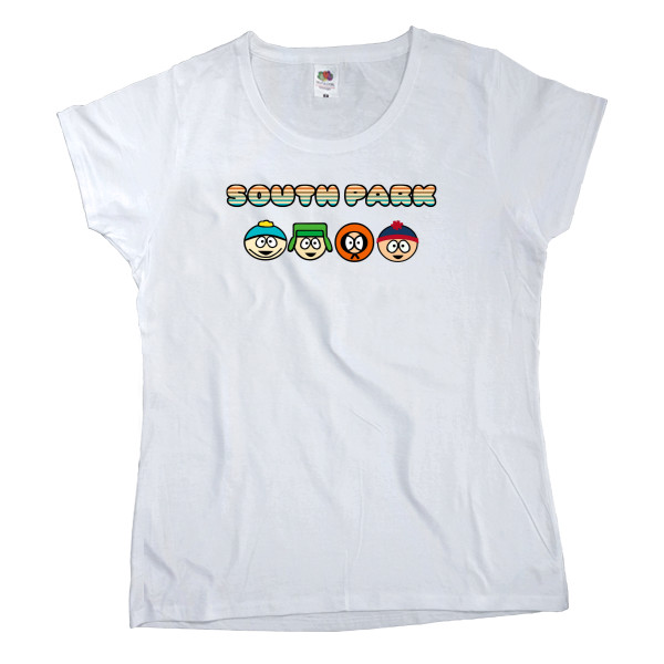 Women's T-shirt Fruit of the loom - South Park 8 - Mfest