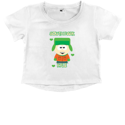 Kids' Premium Cropped T-Shirt - South Park 7 - Mfest