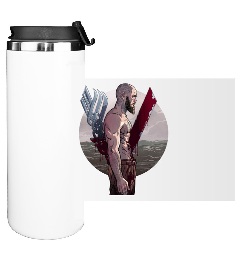 Water Bottle on Tumbler - Vikings 4 - Mfest