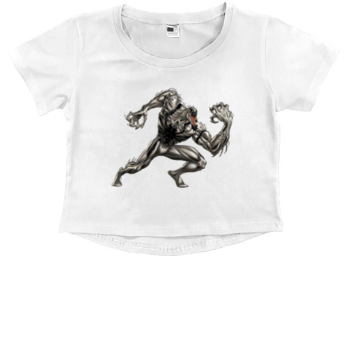 Venom - Kids' Premium Cropped T-Shirt - Venom 7 - Mfest