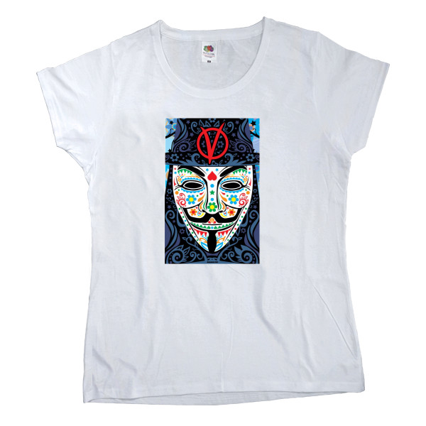 Women's T-shirt Fruit of the loom - Vendetta 10 - Mfest