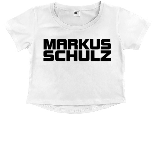 Kids' Premium Cropped T-Shirt - Markus Schulz - 1 - Mfest