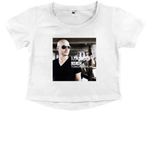 Kids' Premium Cropped T-Shirt - Marco V - 1 - Mfest