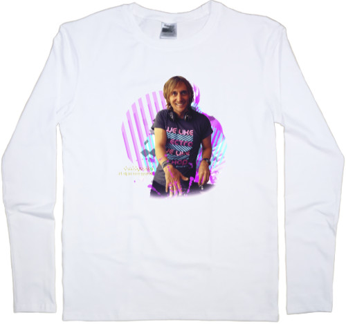 Men's Longsleeve Shirt - David Guetta 3 - Mfest