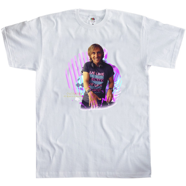 Kids' T-Shirt Fruit of the loom - David Guetta 3 - Mfest