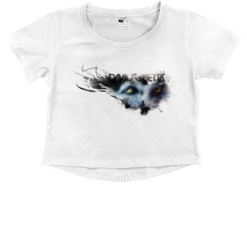 Kids' Premium Cropped T-Shirt - David Guetta - 2 - Mfest