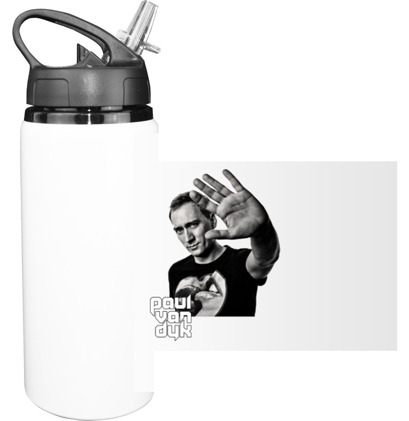 Sport Water Bottle - Paul Van Dyk - 5 - Mfest